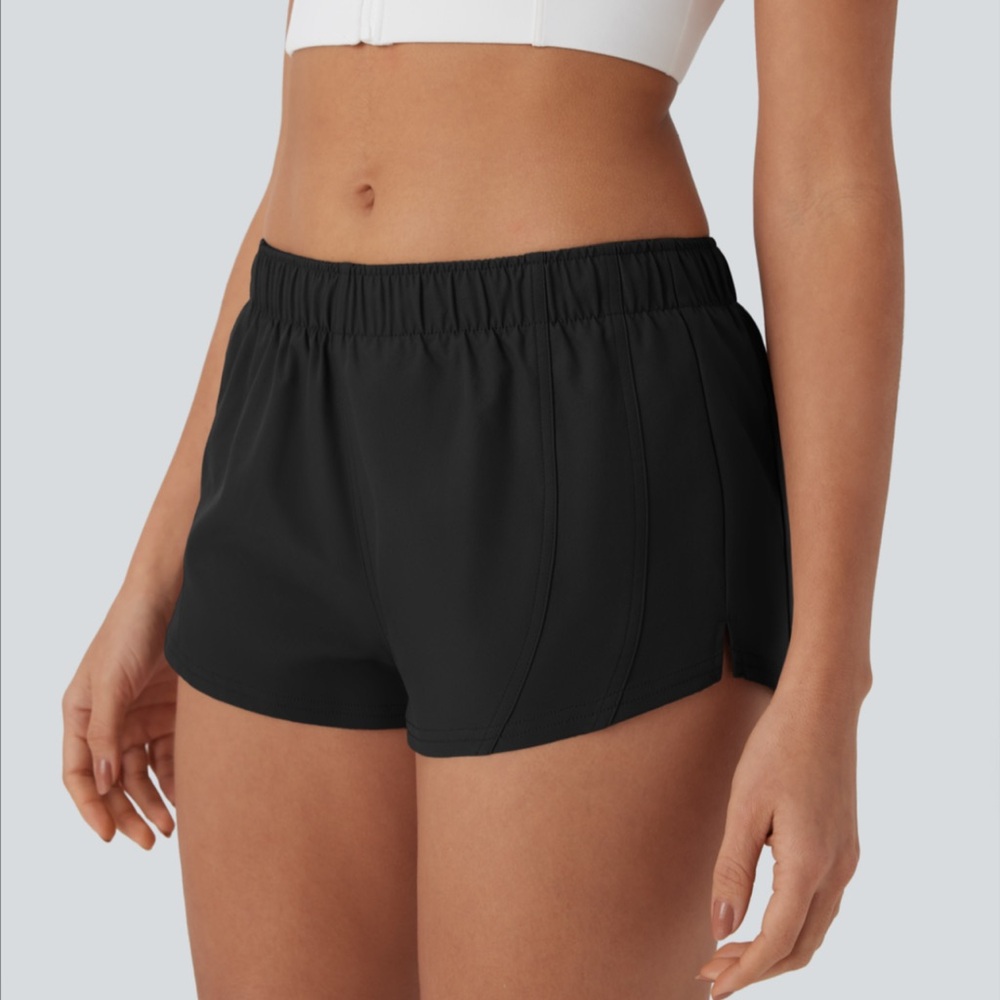 HALARA Black Running Shorts